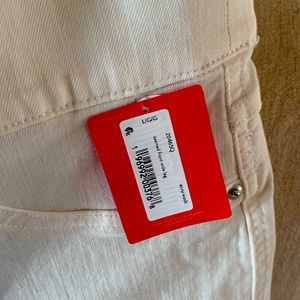 Winter white Spanx pull on jeans Petite LG